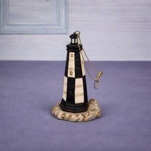 Lefton Cape Henry Lighthouse Ornament 1994 Coastal Decor 3.5 Inch